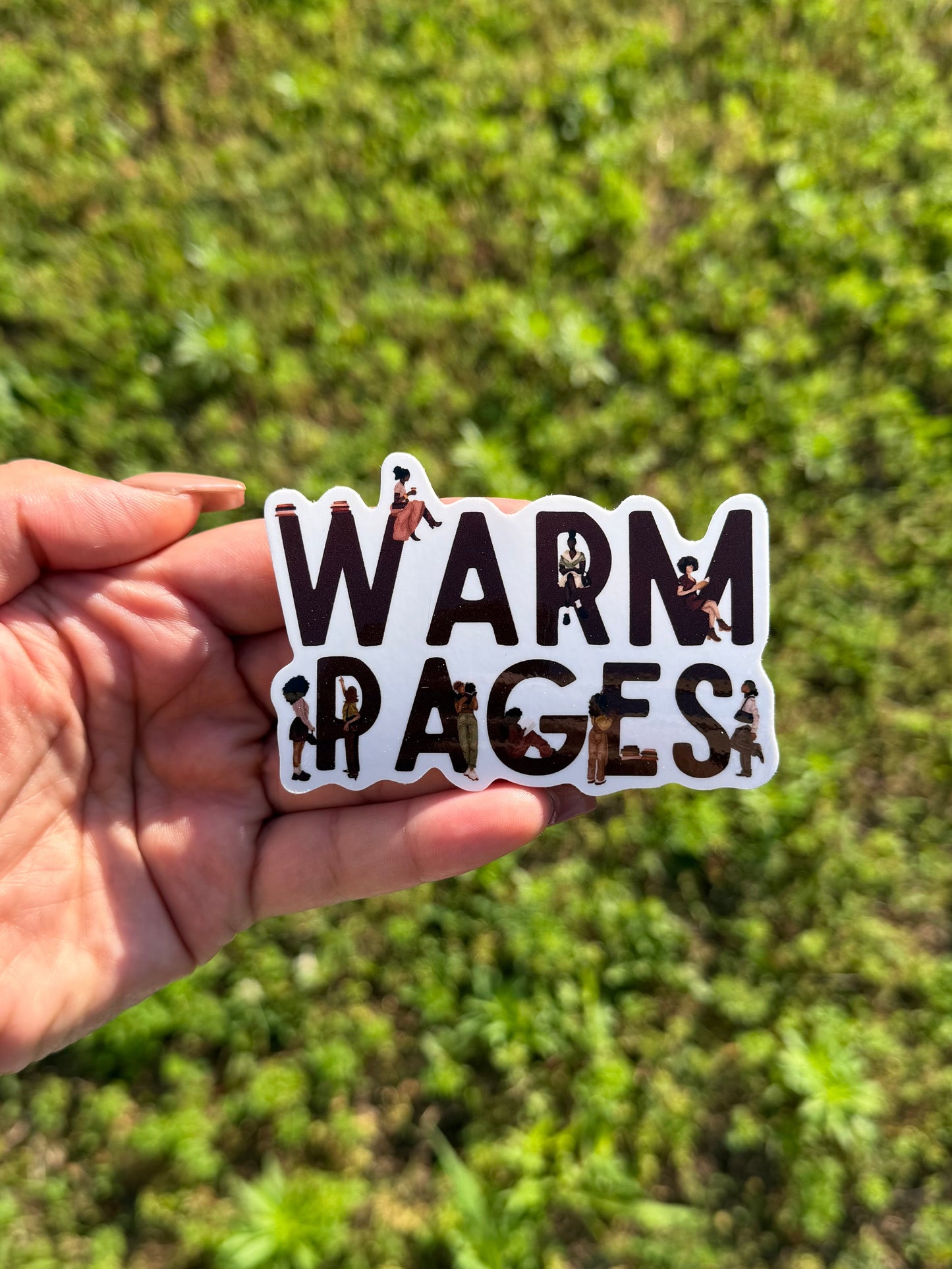 Warm Pages Sticker