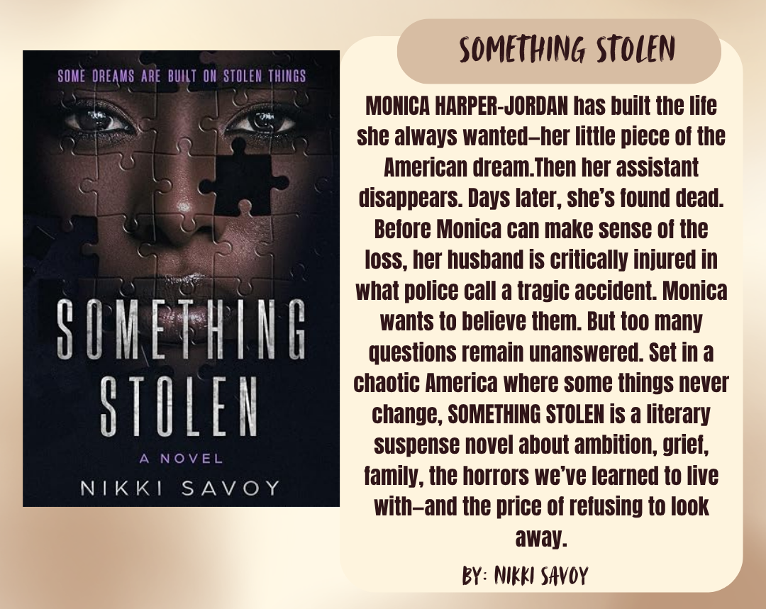 Something Stolen by Nikki Savoy