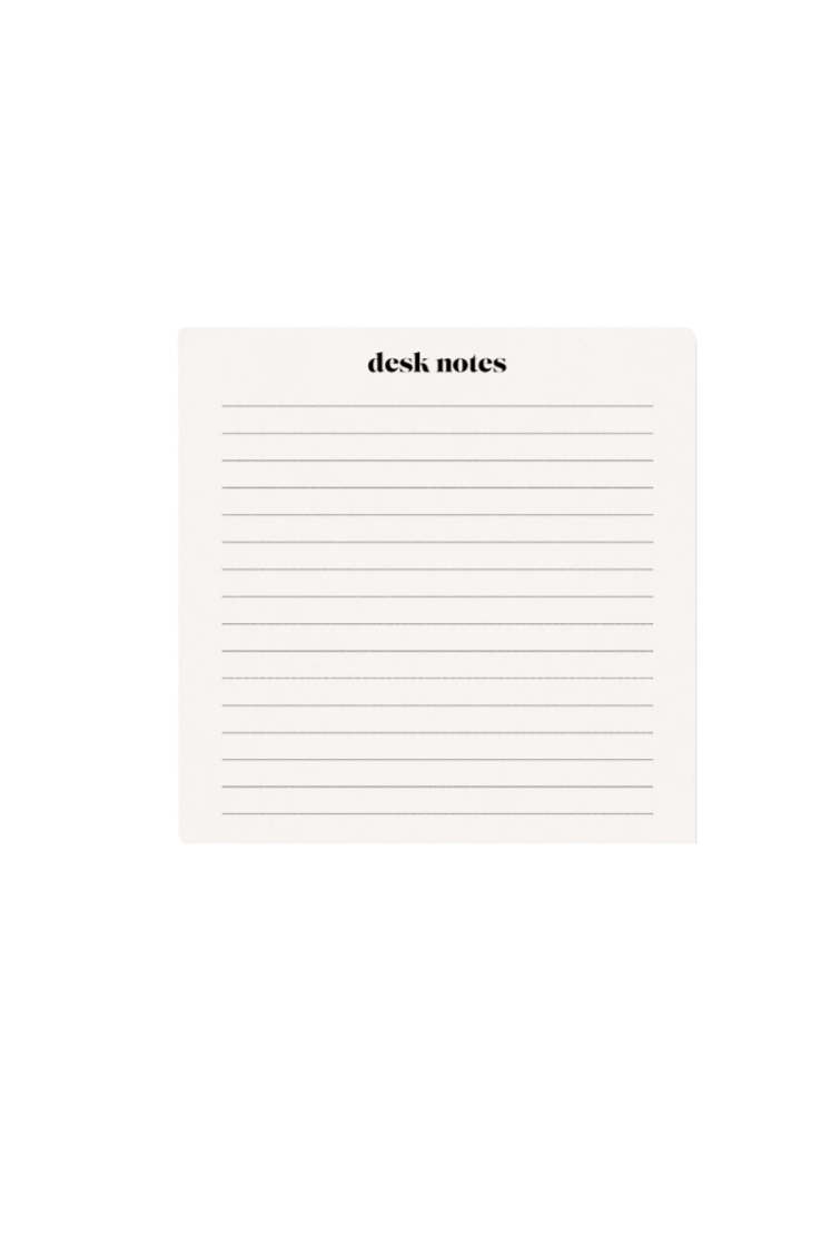 Minimalist Desk Notepad