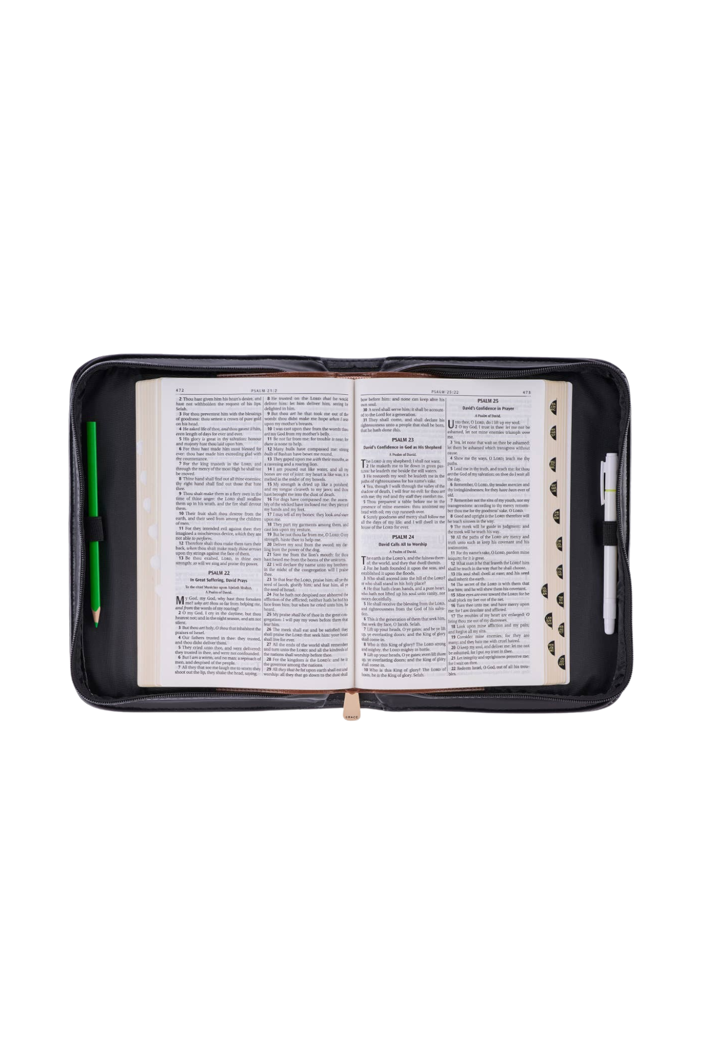 Black Bible Cover