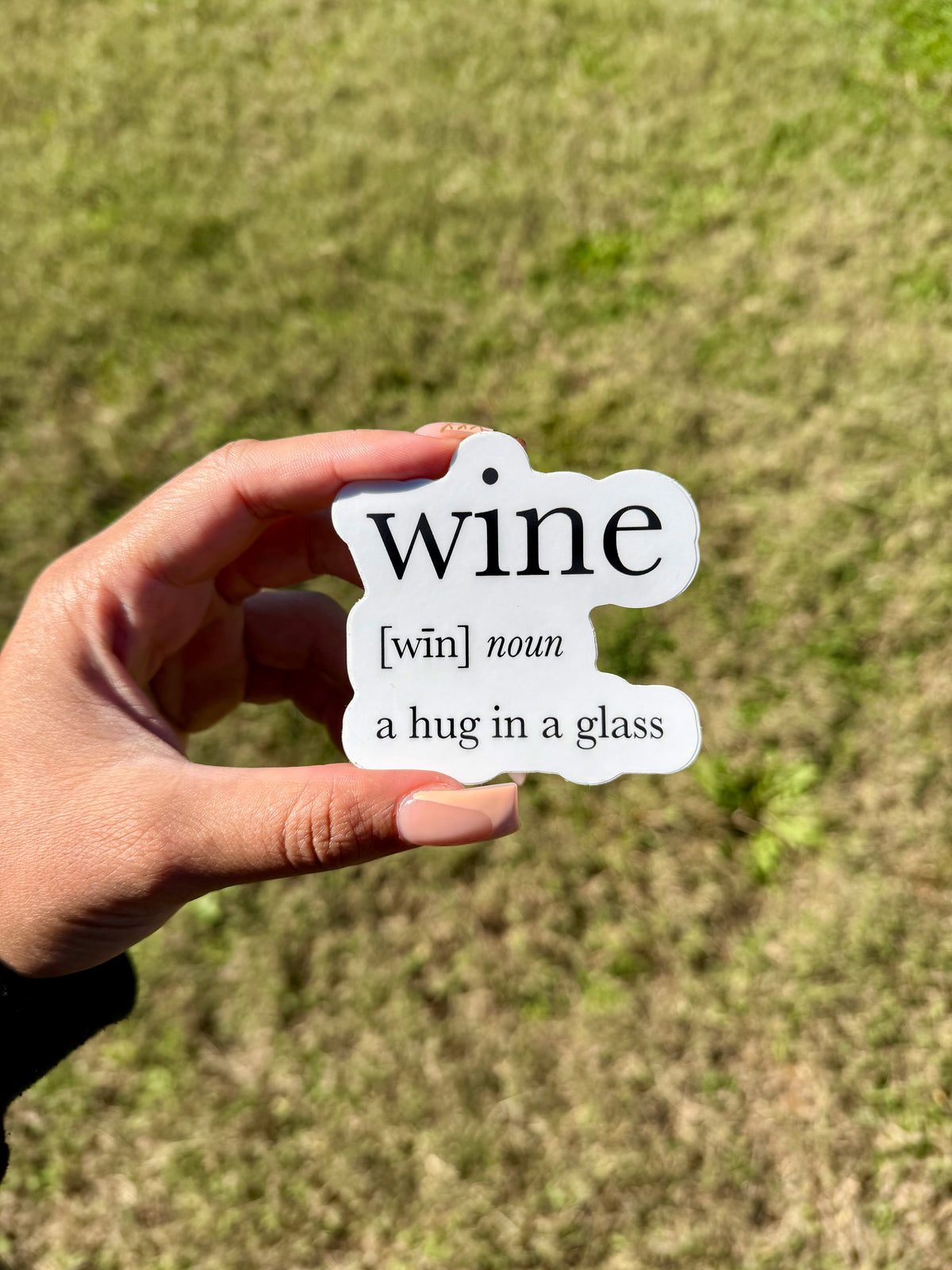 Wine Definition Sticker