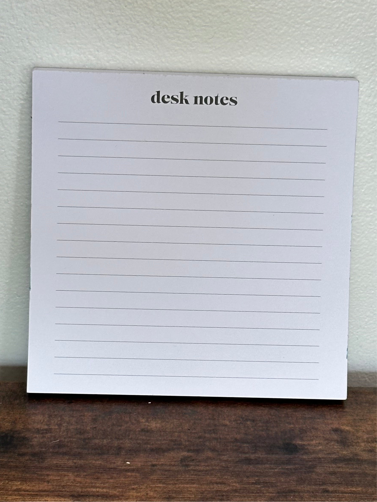 Minimalist Desk Notepad