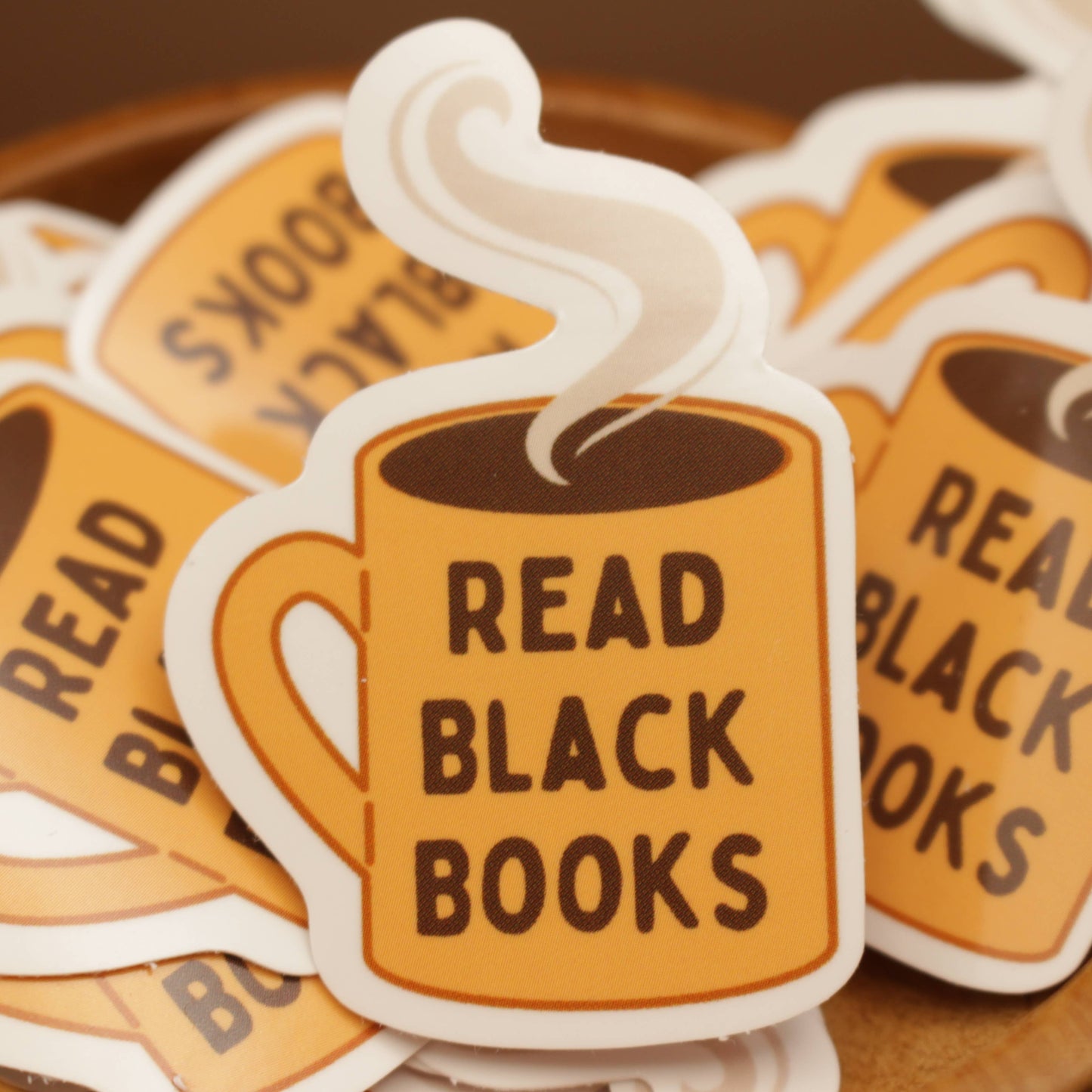 Read Black Books Sticker 