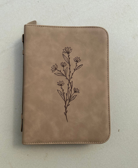 Floral Bible Case Cover