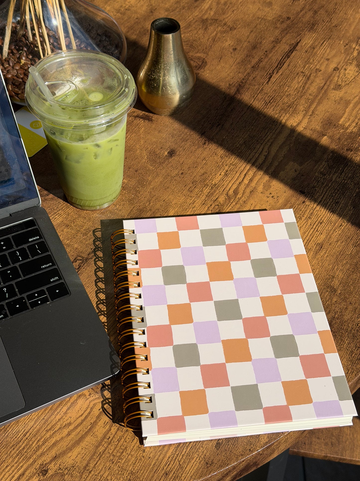 Checkerboard Hardcover Journal