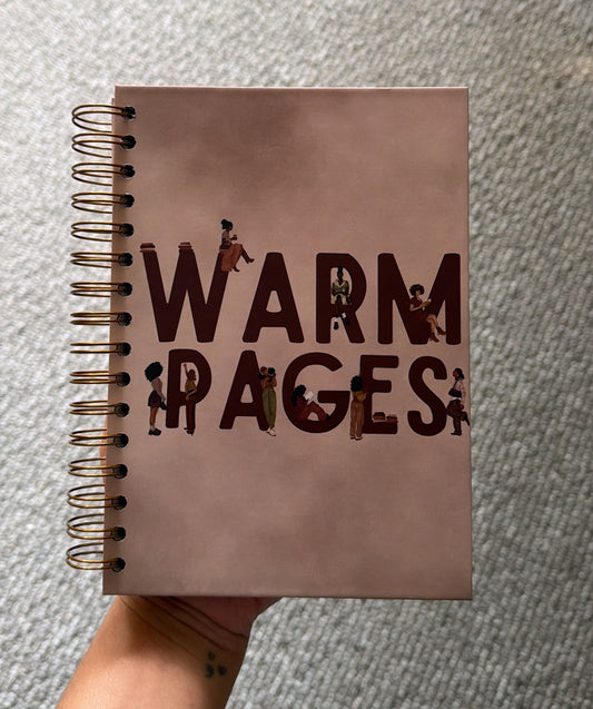 Warm Pages Hardcover Notebook - PREORDER