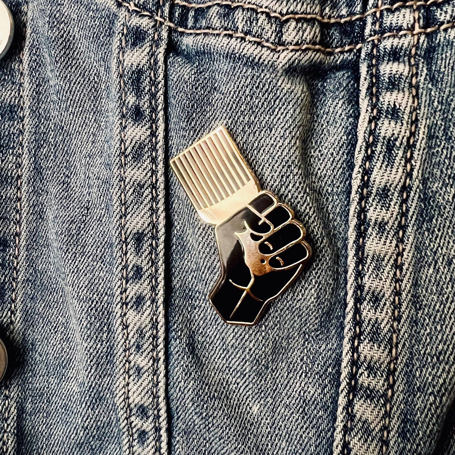 Black Pride Pin