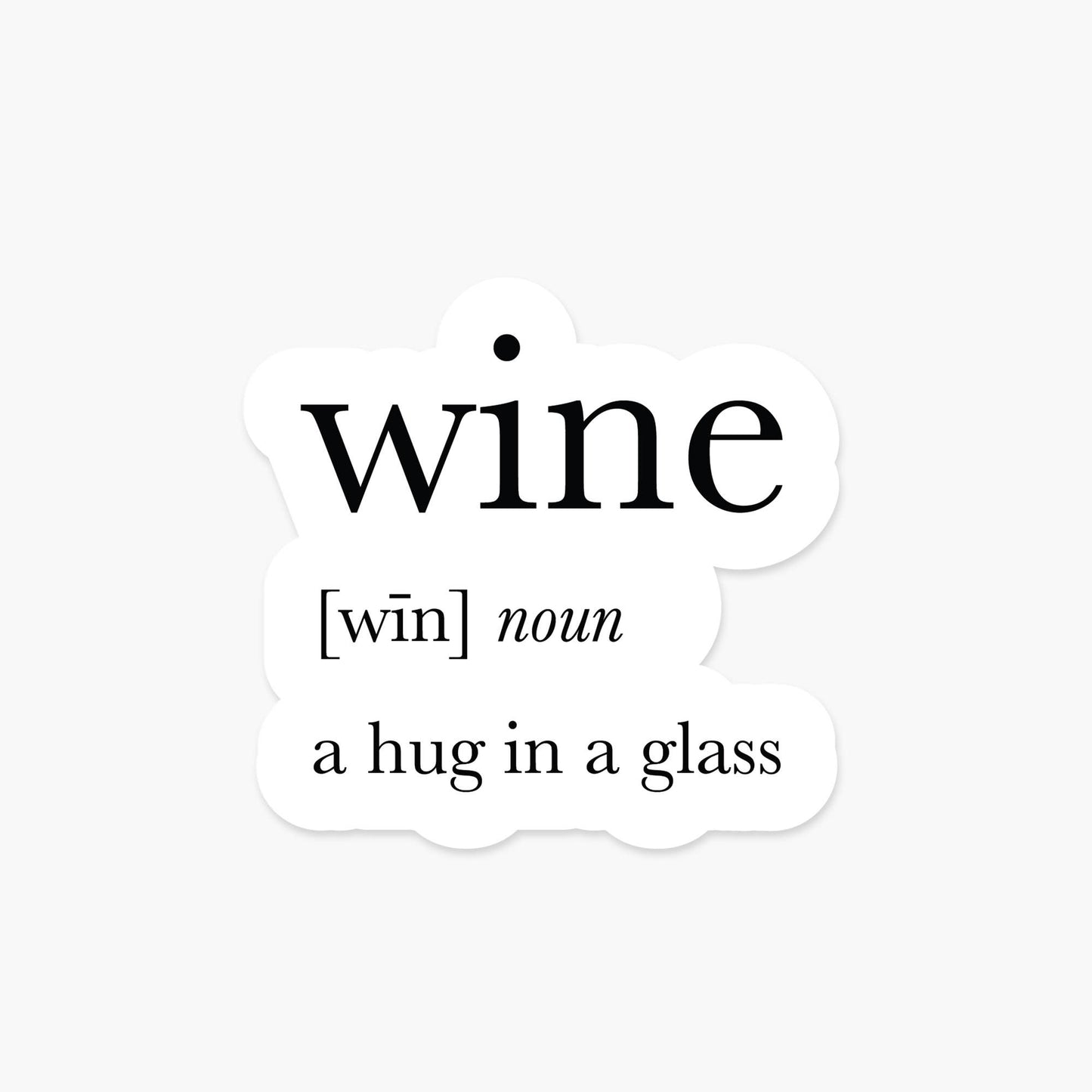 Wine Definition Sticker