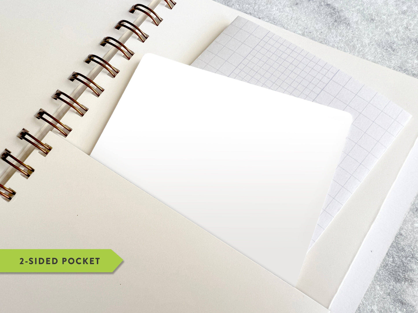 12-Month Planner, Blue Bookcloth: Jan-Dec 2026