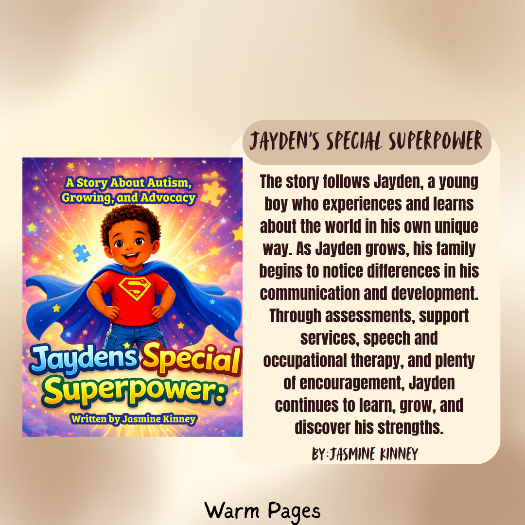 Jayden’s Special Superpower by Jasmine Kinney