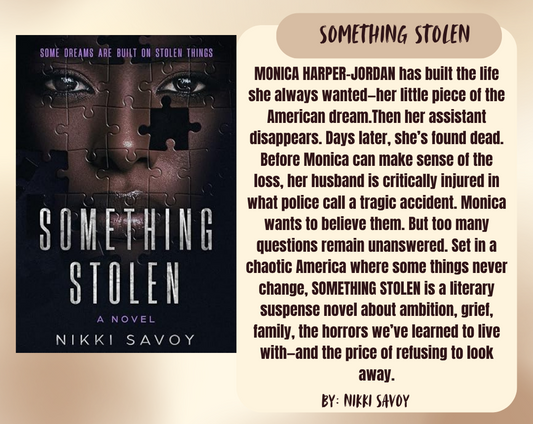 Something Stolen by Nikki Savoy