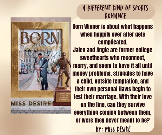 Born Winner: A Different Kind of Sports Romance by Miss Desire