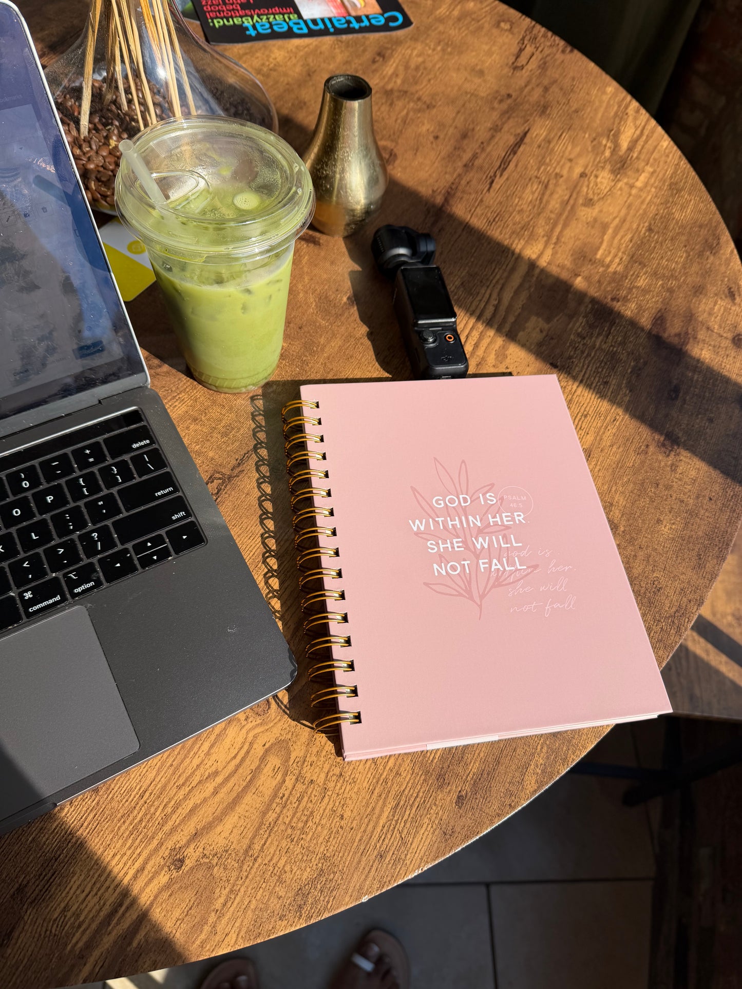 God is Within Her Hardcover Journal