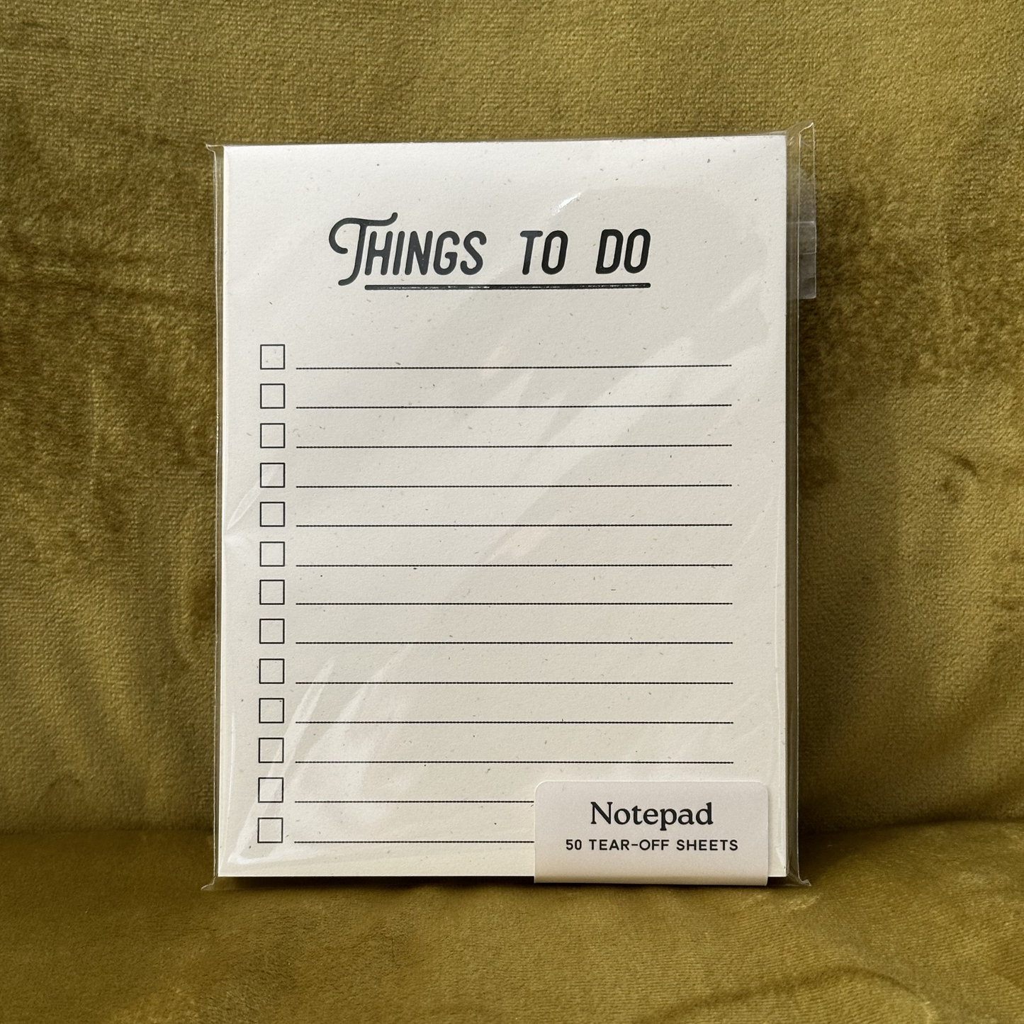 Things to Do Notepad