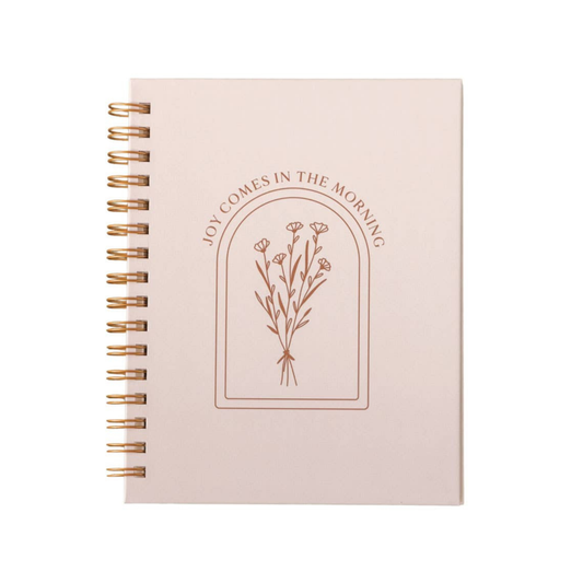 Joy Comes in the Morning Hardcover Journal