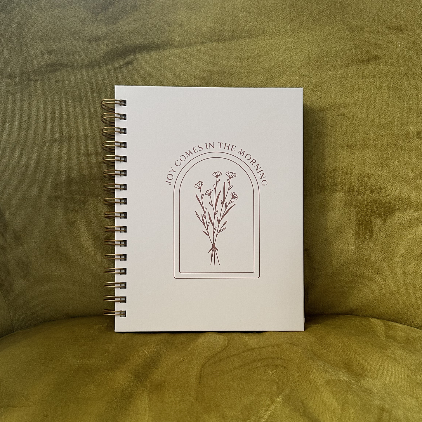 Joy Comes in the Morning Hardcover Journal