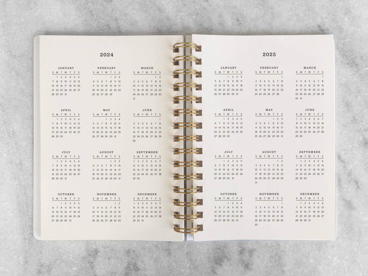 12-Month Planner, Green Bookcloth: Jan-Dec 2026